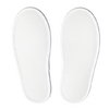 100 pares, pantuflas de hotel de terciopelo, terciopelo